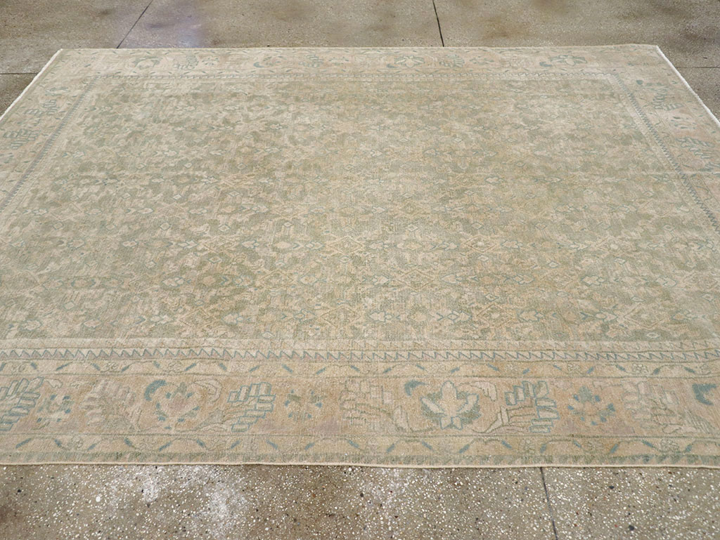 Antique Persian Malayer Small Room Size Carpet, No.31672 - Gsblank