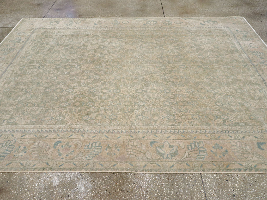 Antique Persian Malayer Small Room Size Carpet, No.31672 - Gsblank