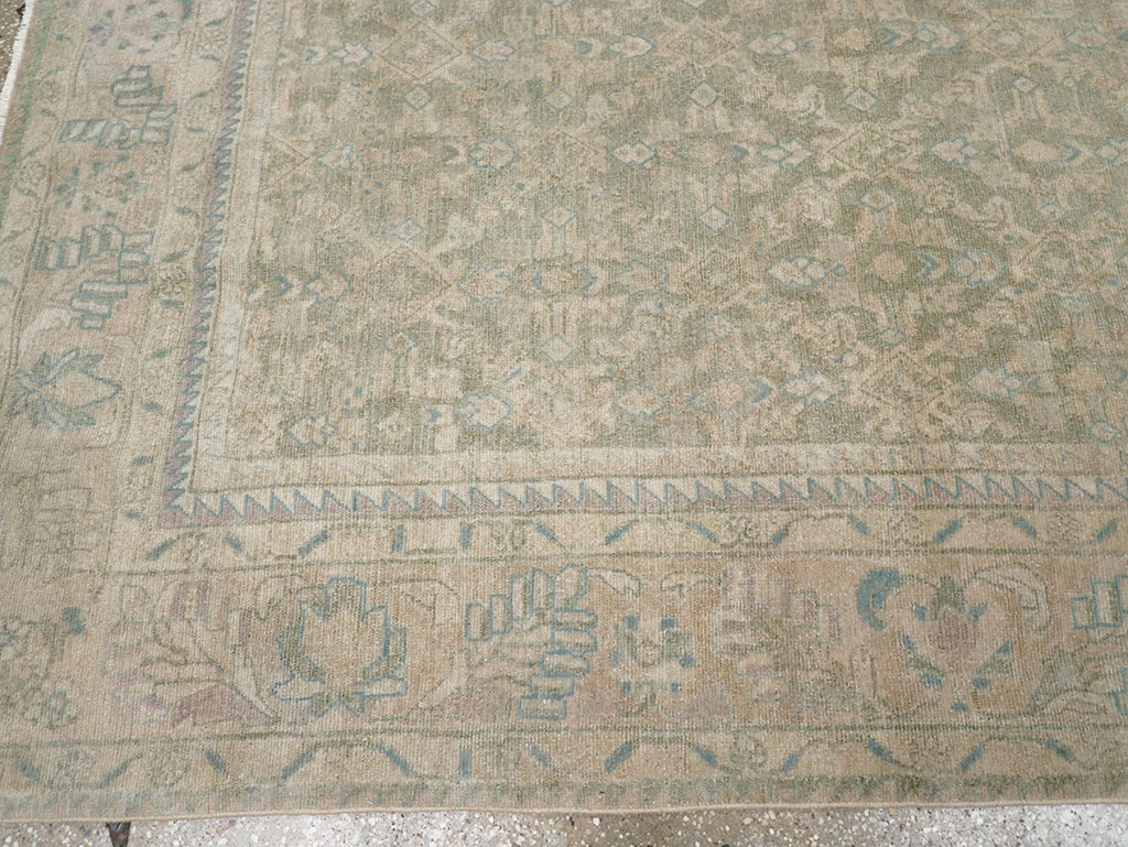 Antique Persian Malayer Small Room Size Carpet, No.31672 - Gsblank