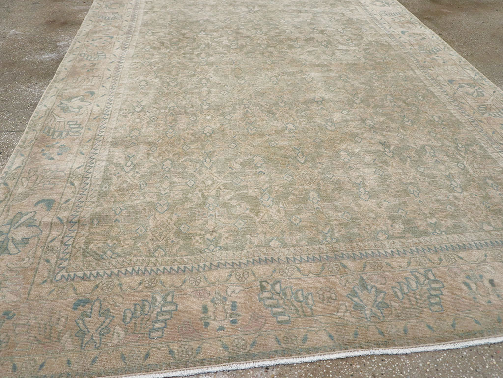 Antique Persian Malayer Small Room Size Carpet, No.31672 - Gsblank