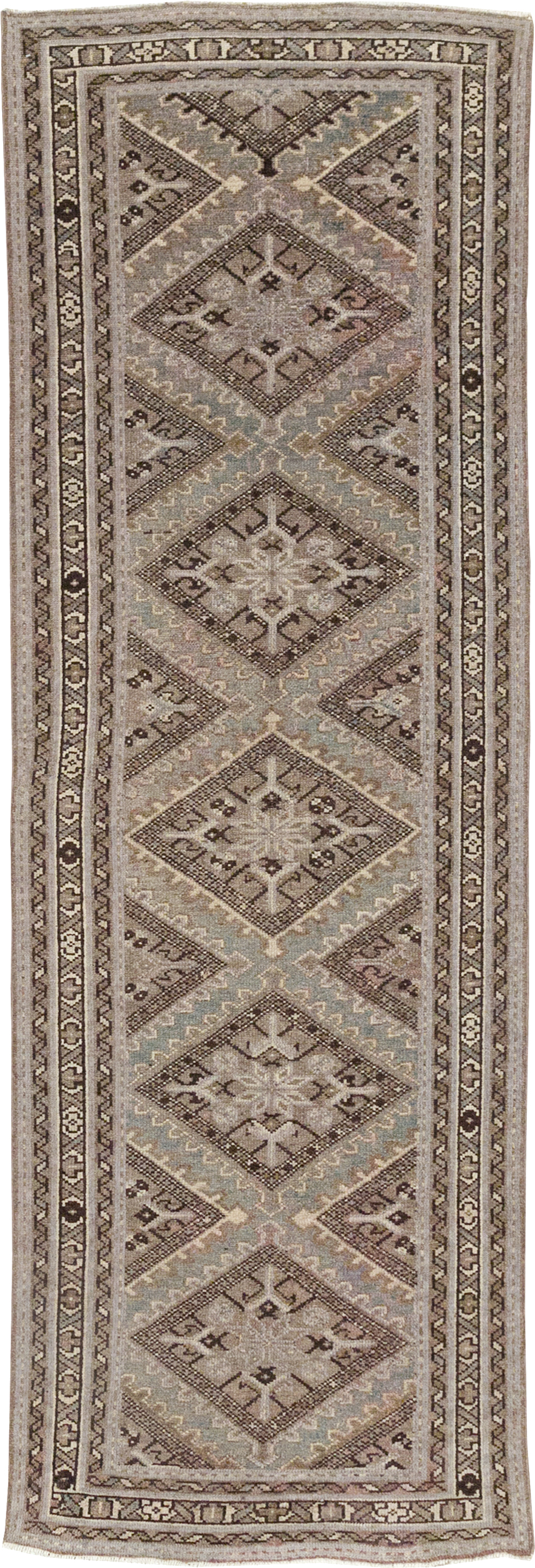 Vintage Persian Malayer Runner, No.31673 - Gsblank