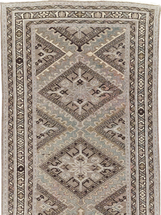 Vintage Persian Malayer Runner, No.31673 - Gsblank