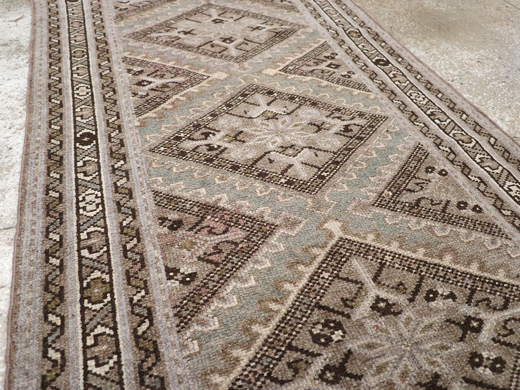 Vintage Persian Malayer Runner, No.31673 - Gsblank