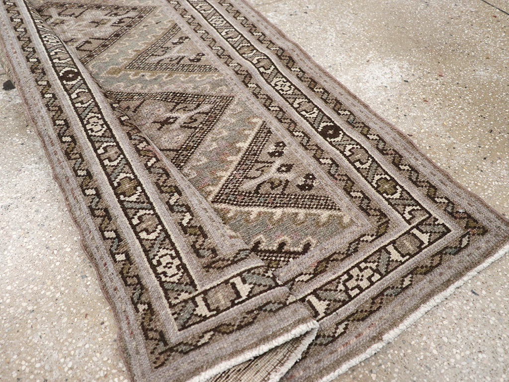 Vintage Persian Malayer Runner, No.31673 - Gsblank