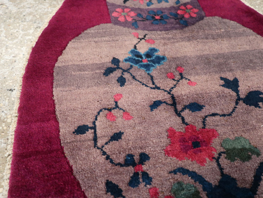 Vintage Chinese Deco Rug, No.31679 - Gsblank