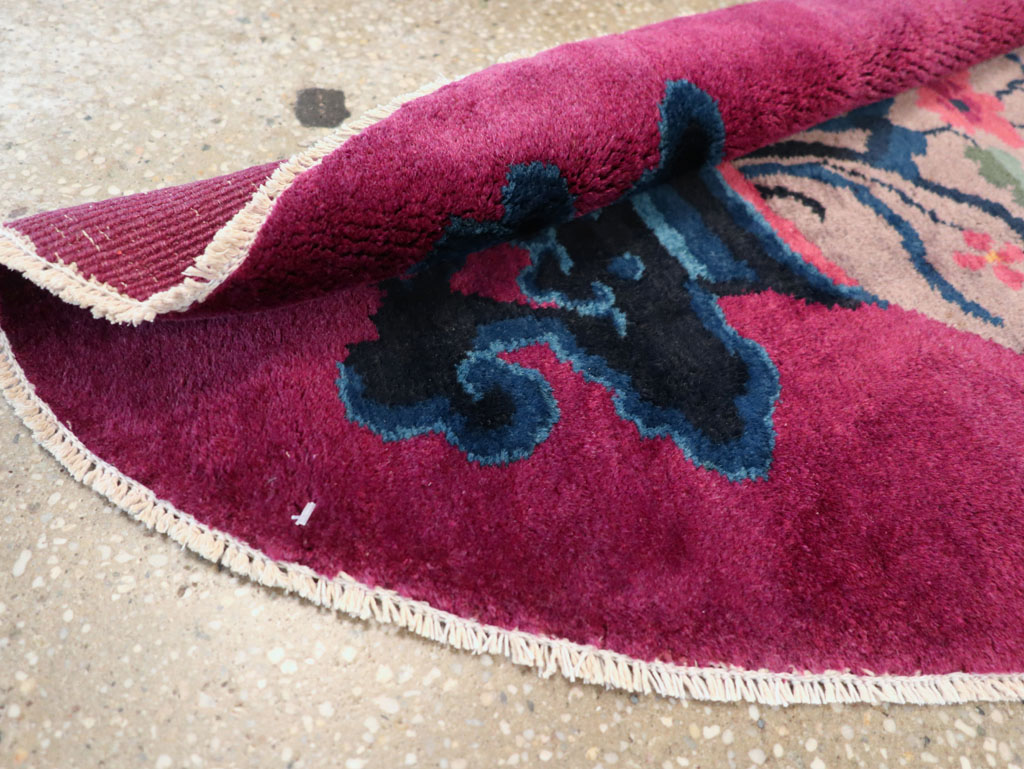 Vintage Chinese Deco Rug, No.31679 - Gsblank