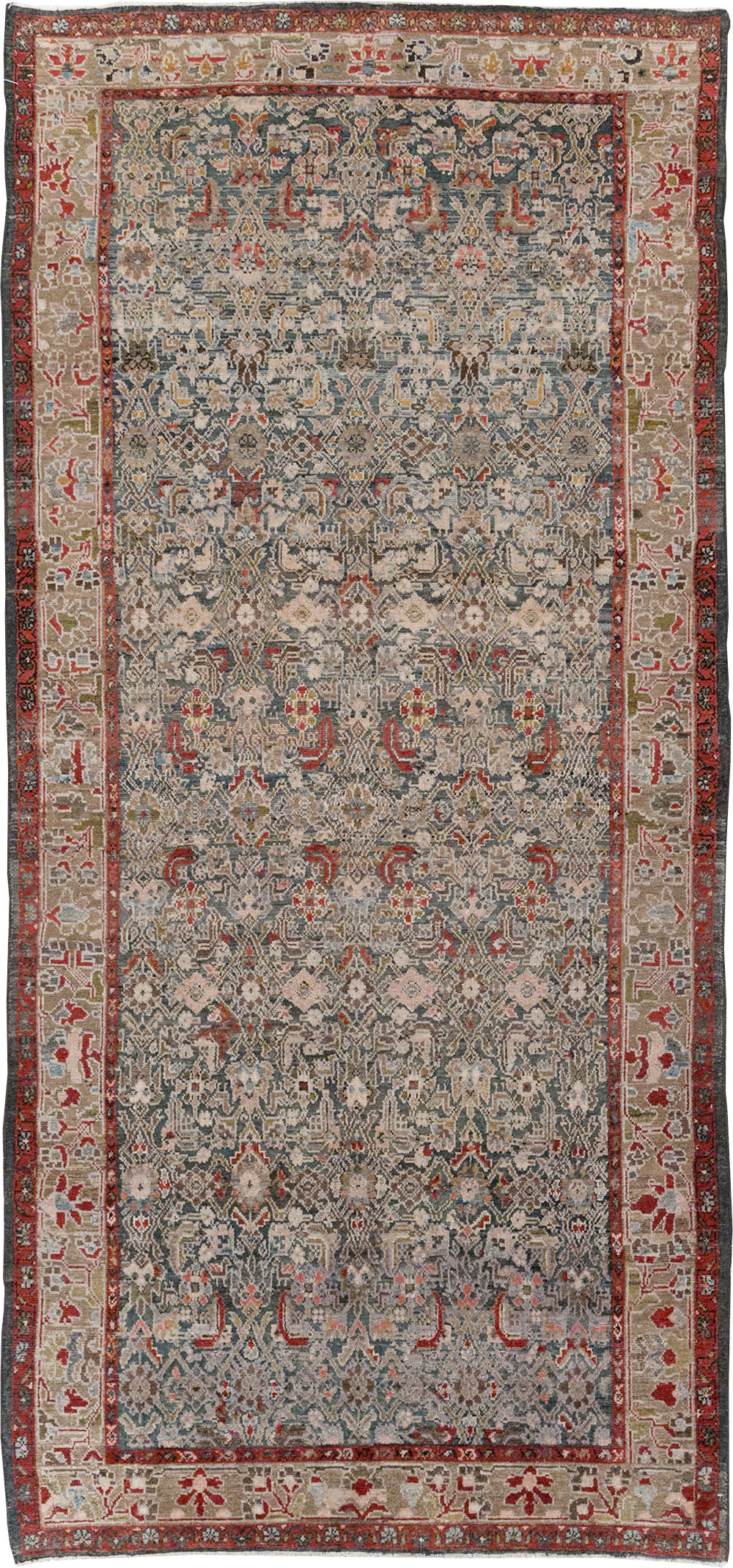 Antique Persian Malayer Gallery Rug, No.31680 - Gsblank