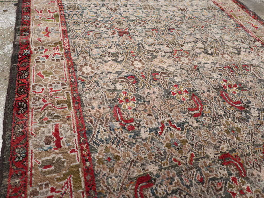 Antique Persian Malayer Gallery Rug, No.31680 - Gsblank