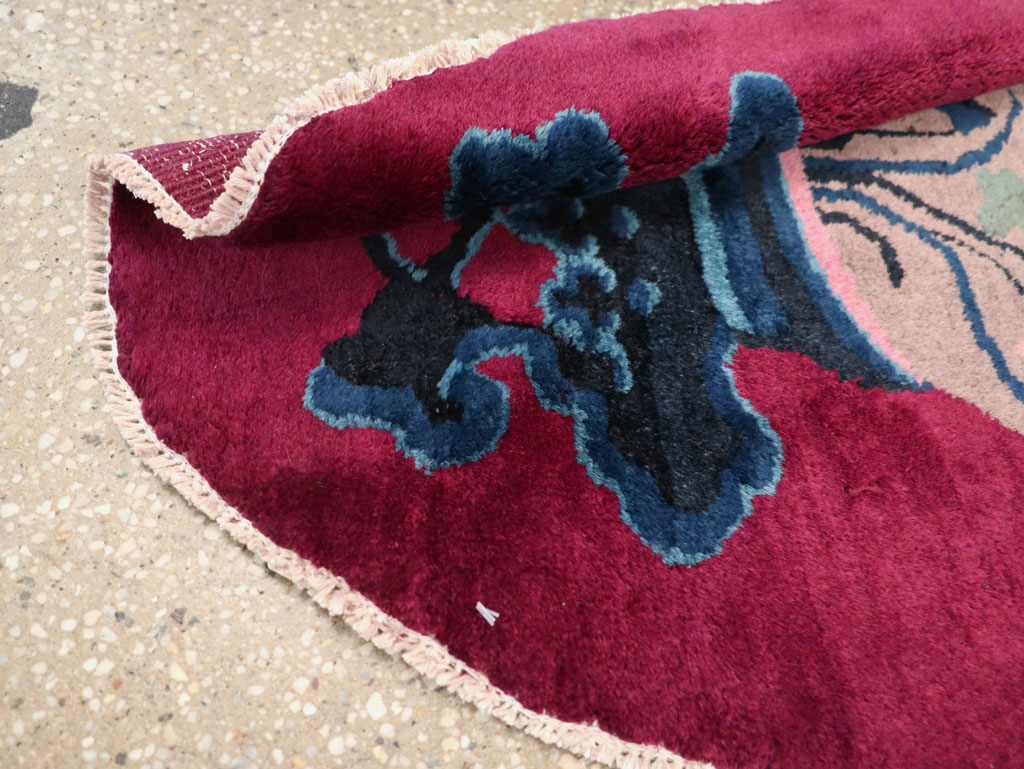 Vintage Chinese Deco Rug, No.31682 - Gsblank