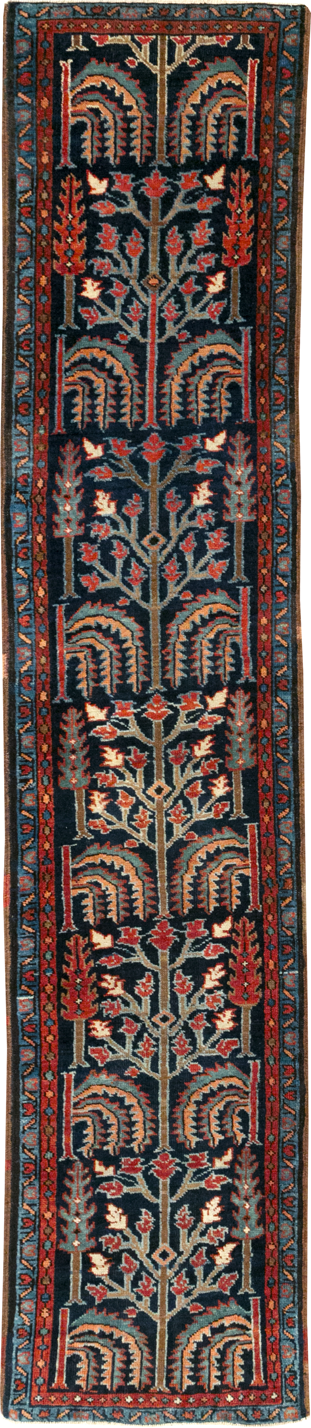 Antique Persian Heriz Runner, No.31684 - Gsblank