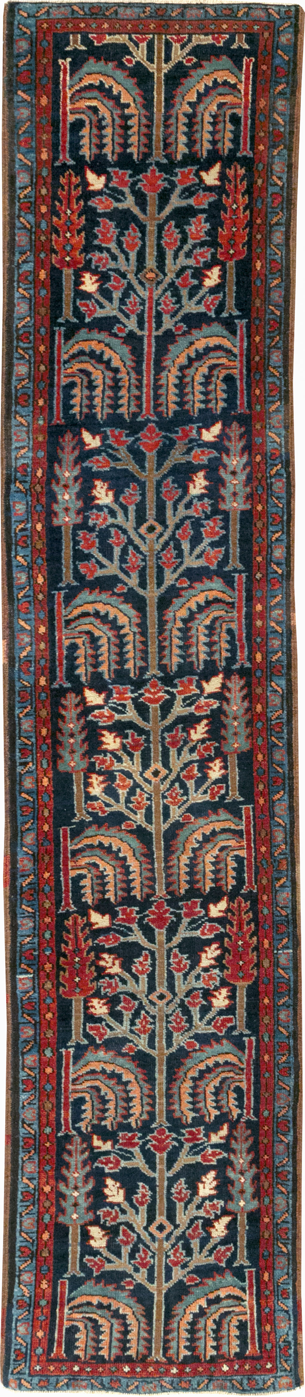 Antique Persian Heriz Runner, No.31684 - Gsblank
