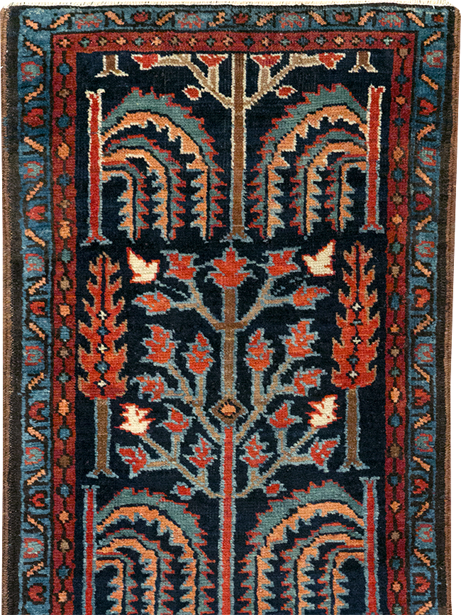 Antique Persian Heriz Runner, No.31684 - Gsblank