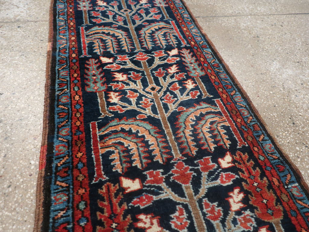 Antique Persian Heriz Runner, No.31684 - Gsblank