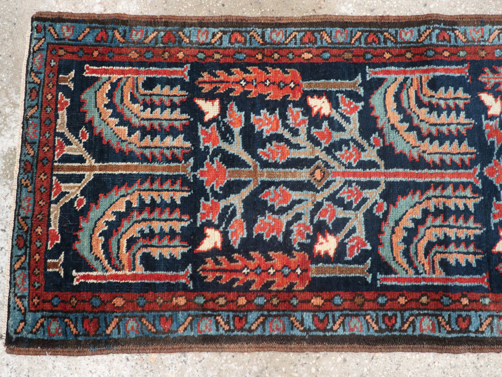 Antique Persian Heriz Runner, No.31684 - Gsblank