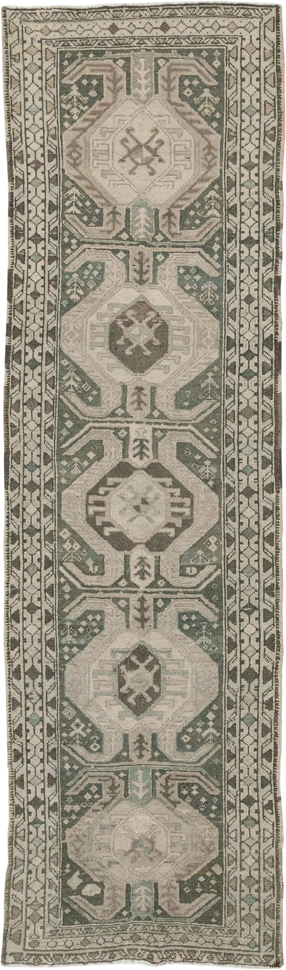 Antique Persian Malayer Runner, No.31689 - Gsblank