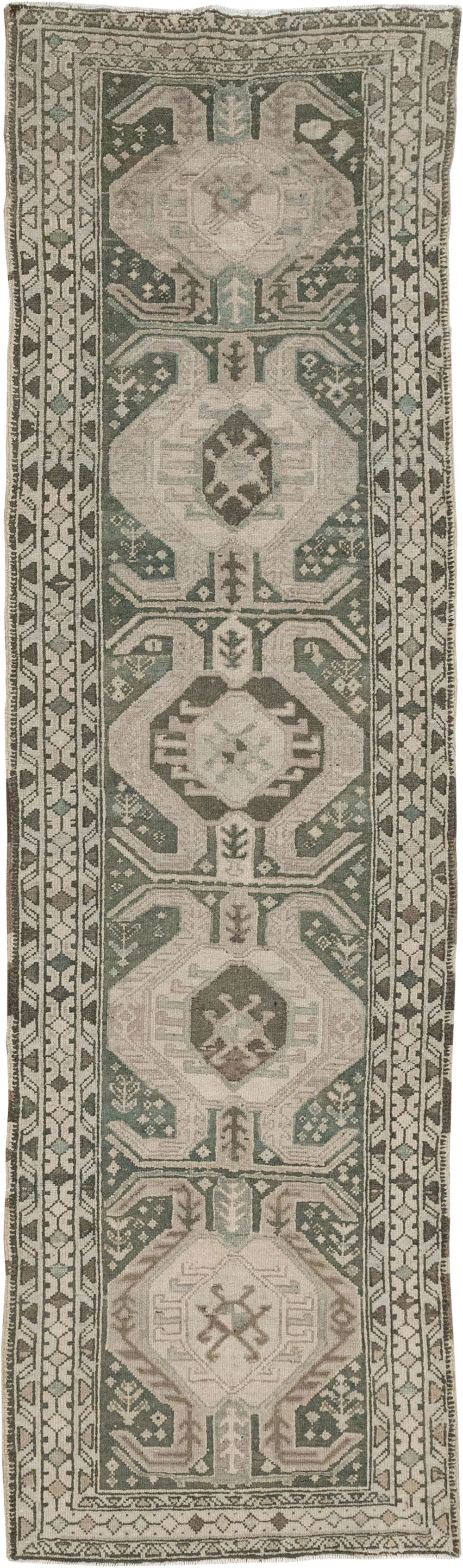 Antique Persian Malayer Runner, No.31689 - Gsblank