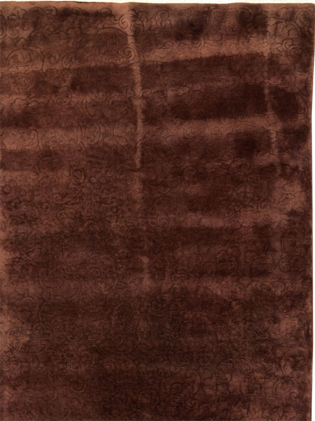 Vintage Chinese Art Deco Room Size Carpet, No.31691 - Gsblank