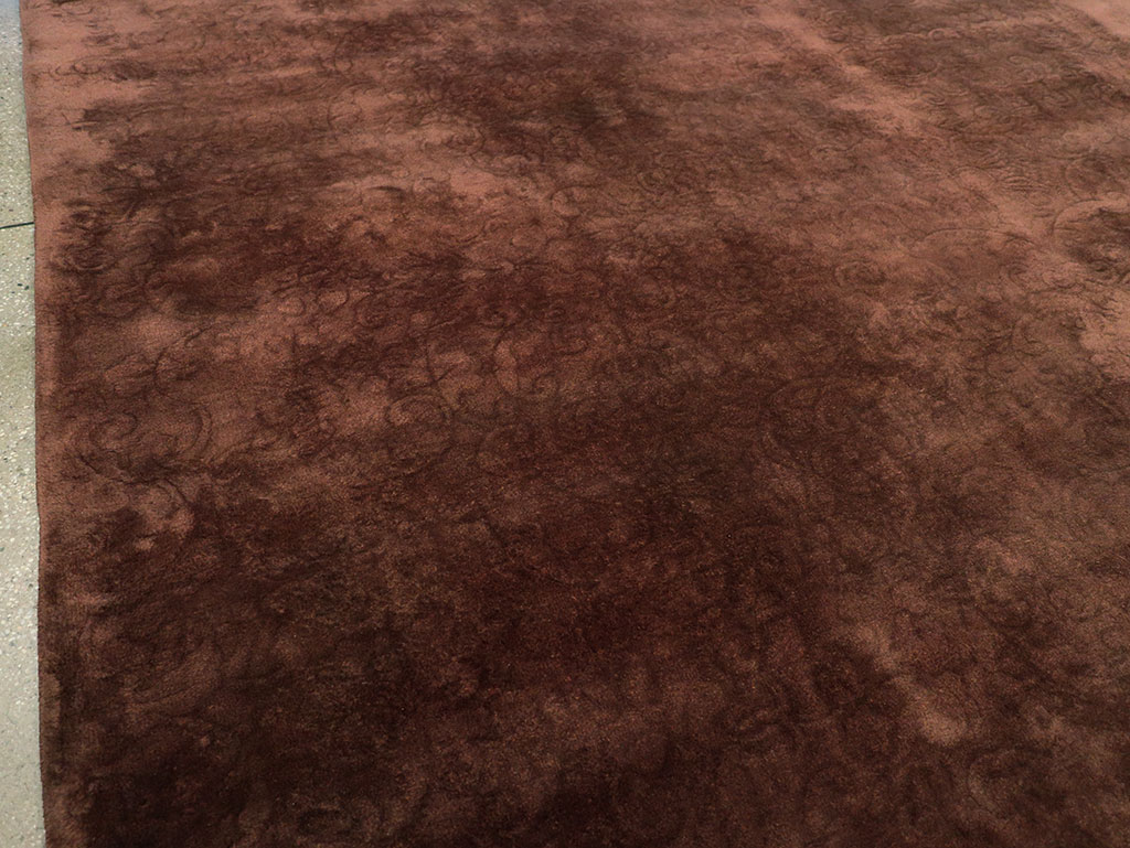 Vintage Chinese Art Deco Room Size Carpet, No.31691 - Gsblank