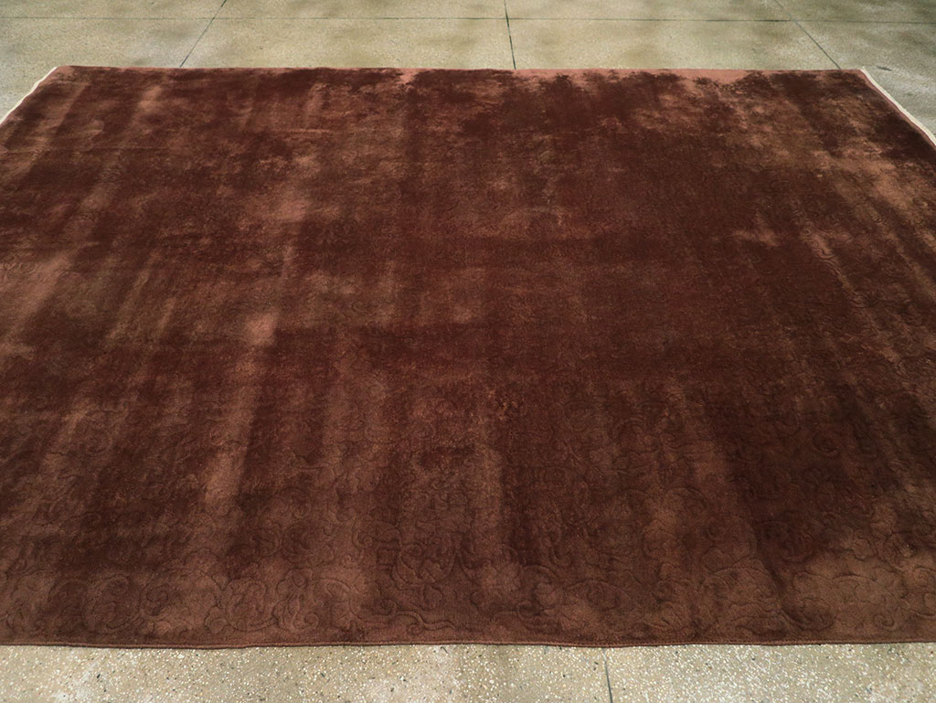 Vintage Chinese Art Deco Room Size Carpet, No.31691 - Gsblank