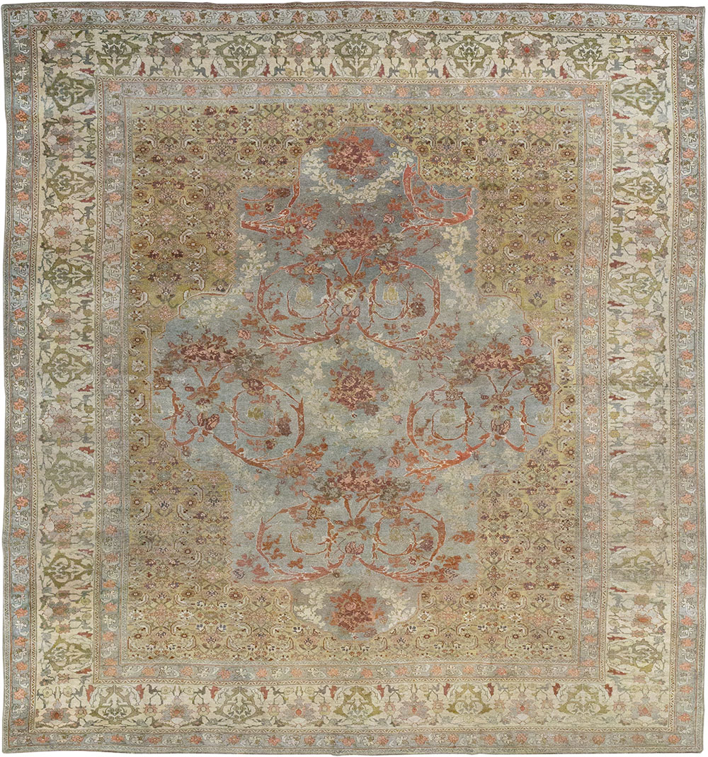 Antique Persian Bidjar Room Size Carpet, No.31694 - Gsblank