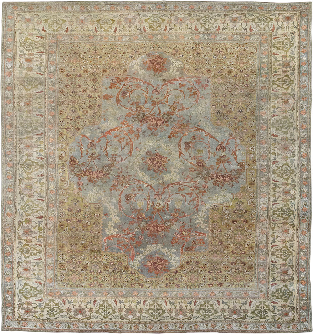 Antique Persian Bidjar Room Size Carpet, No.31694 - Gsblank