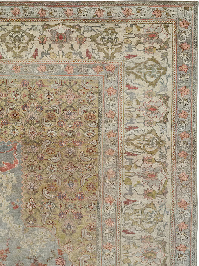Antique Persian Bidjar Room Size Carpet, No.31694 - Gsblank