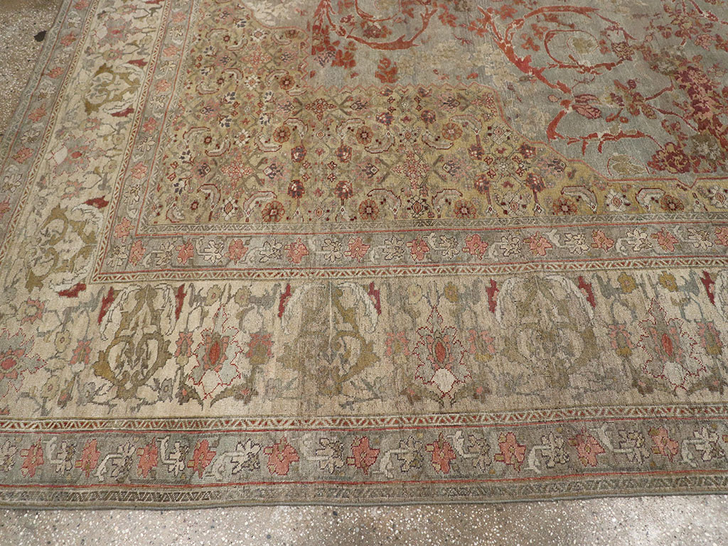 Antique Persian Bidjar Room Size Carpet, No.31694 - Gsblank