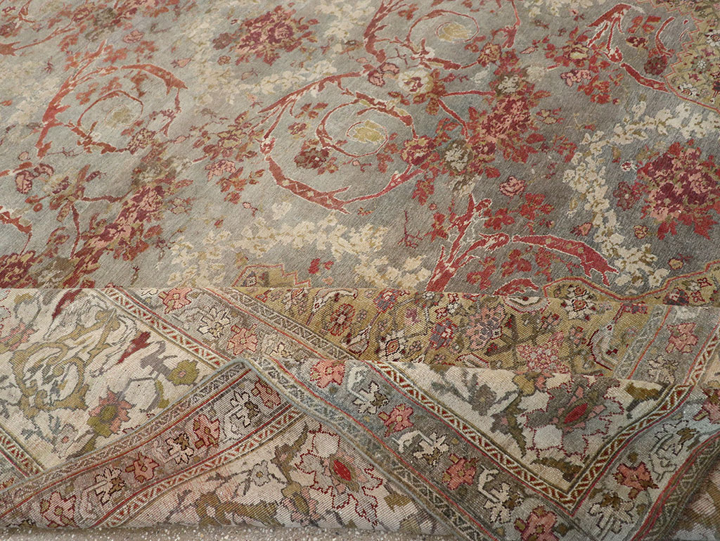 Antique Persian Bidjar Room Size Carpet, No.31694 - Gsblank