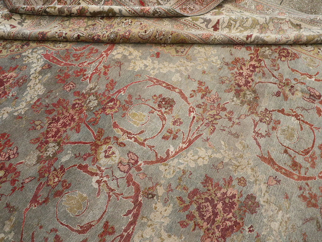 Antique Persian Bidjar Room Size Carpet, No.31694 - Gsblank