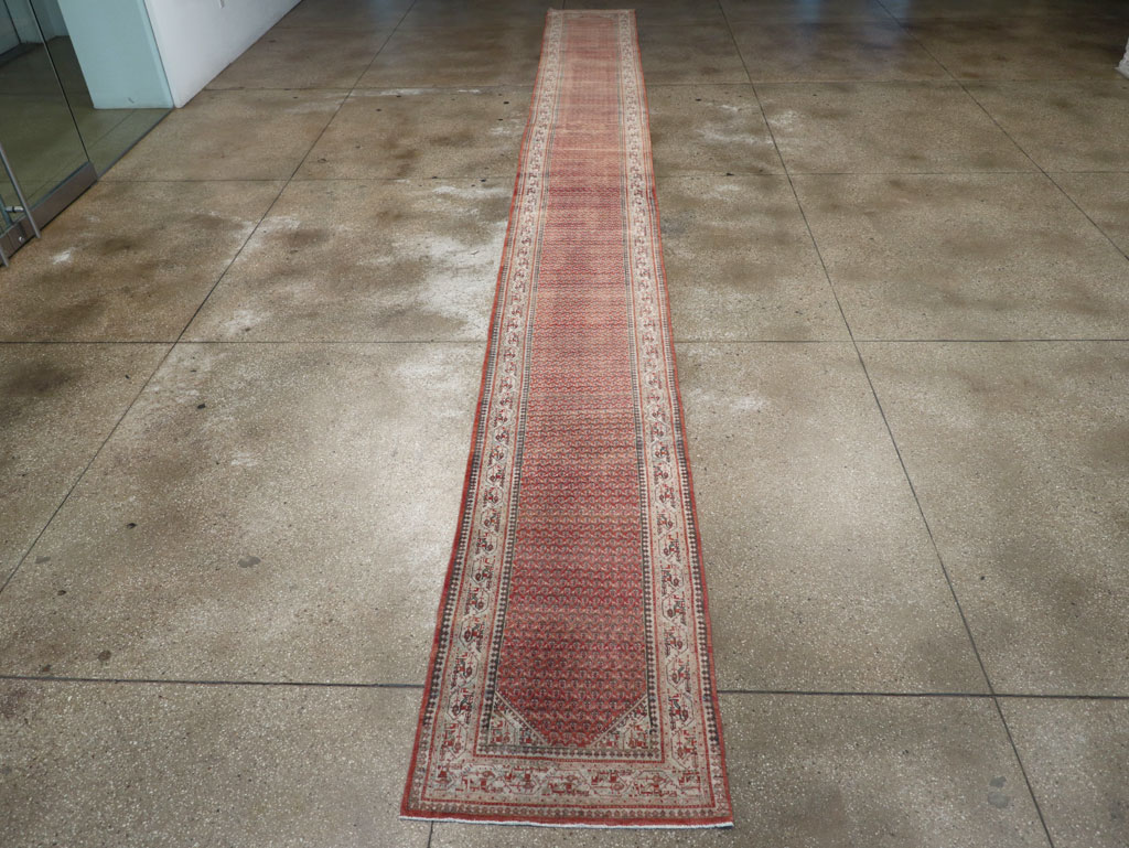 Antique Persian Seraband Long Runner, No.31696 - Gsblank