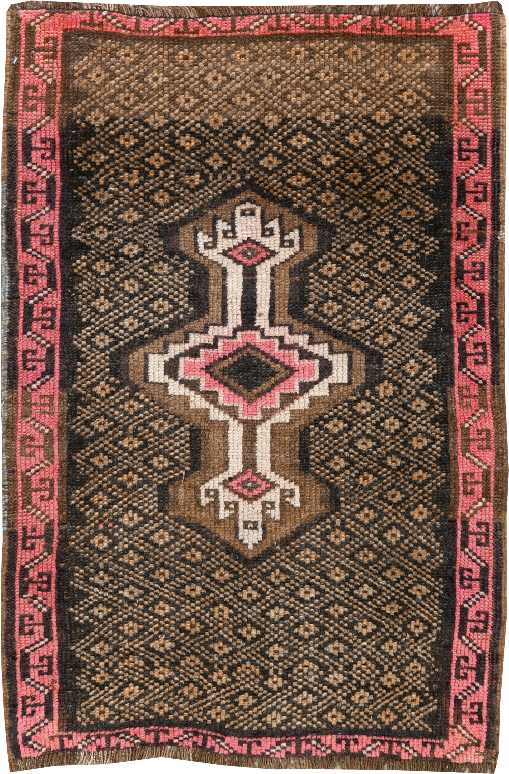 Vintage Turkish Anatolian Throw Rug, No.31707 - Gsblank