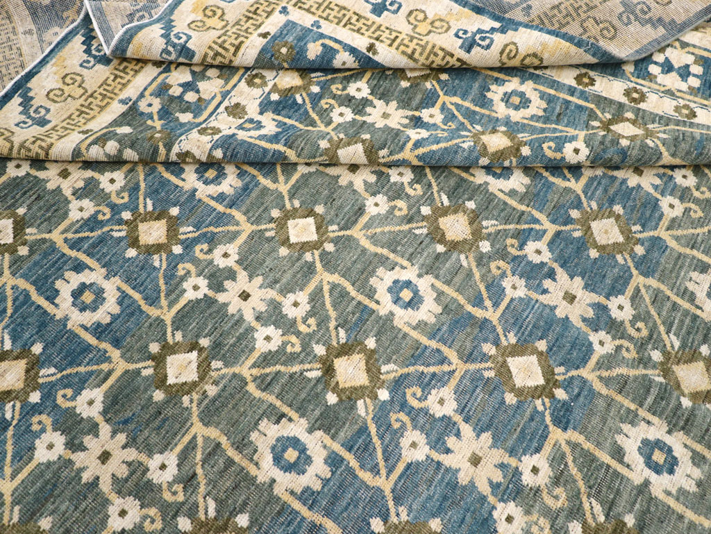 Modern East Turkestan Khotan Large Room Size Carpet, No.31721 - Gsblank