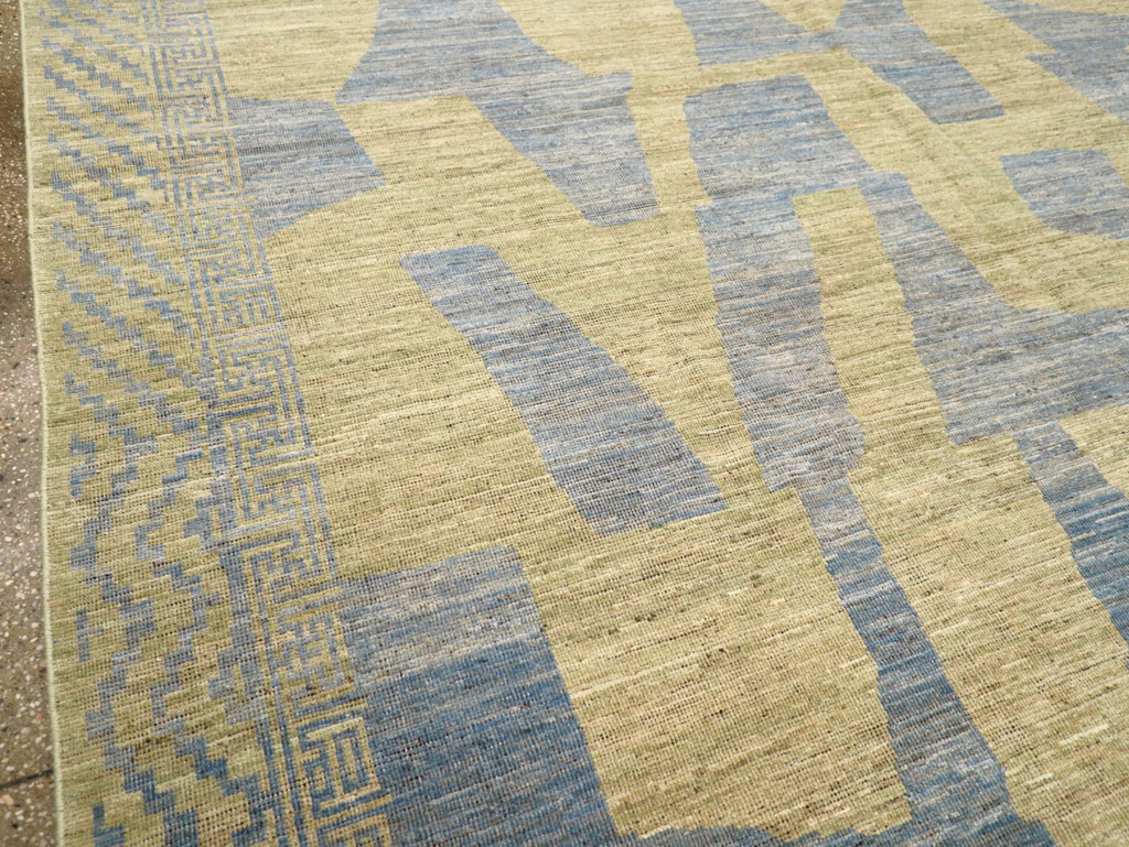 Modern East Turkestan Khotan Room Size Carpet, No.31727 - Gsblank