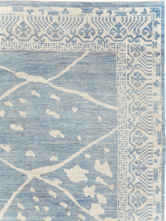 Modern East Turkestan Khotan Room Size Carpet, No.31732 - Gsblank