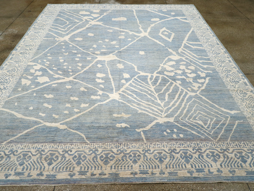 Modern East Turkestan Khotan Room Size Carpet, No.31732 - Gsblank