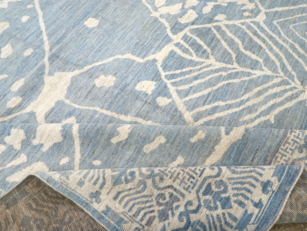 Modern East Turkestan Khotan Room Size Carpet, No.31732 - Gsblank