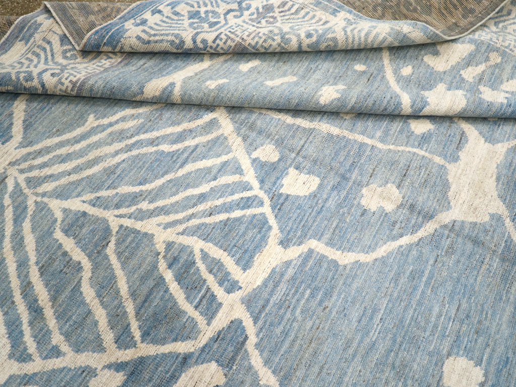 Modern East Turkestan Khotan Room Size Carpet, No.31732 - Gsblank