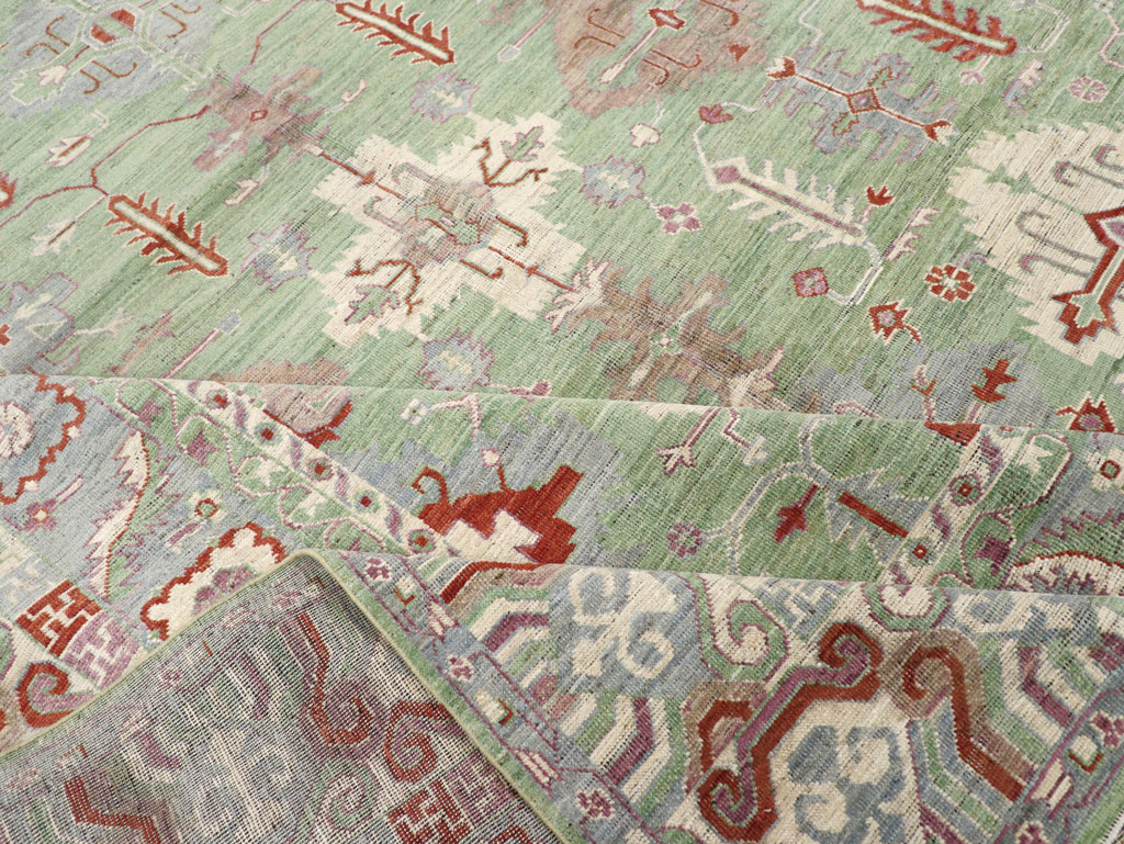 Modern East Turkestan Khotan Room Size Carpet, No.31733 - Gsblank