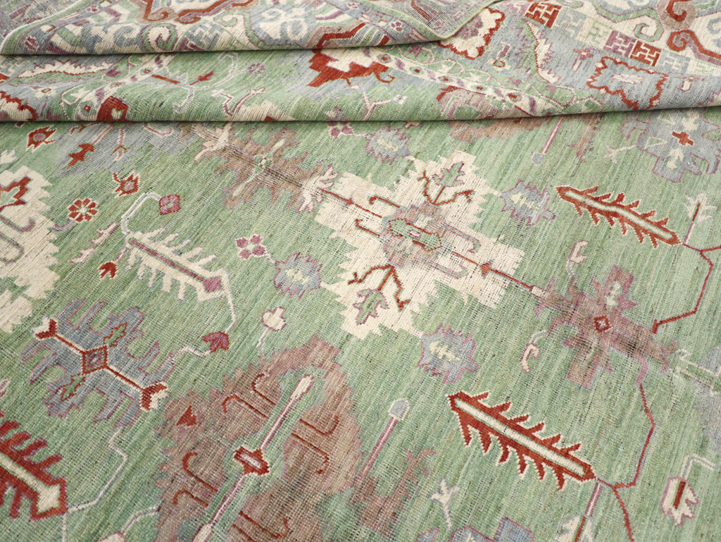 Modern East Turkestan Khotan Room Size Carpet, No.31733 - Gsblank