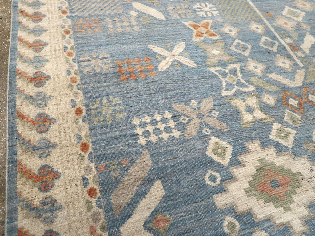 Modern East Turkestan Khotan Small Room Size Carpet, No.31734 - Gsblank