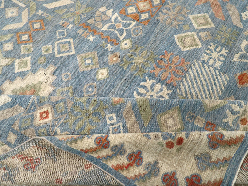 Modern East Turkestan Khotan Small Room Size Carpet, No.31734 - Gsblank