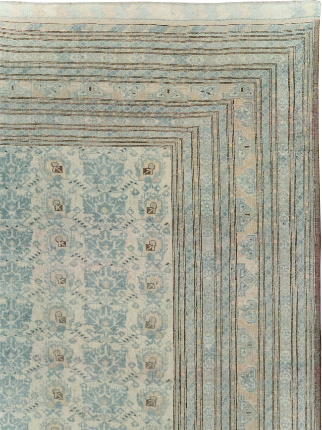 Antique Central Asian Turkoman Room Size Carpet, No.31738 - Gsblank