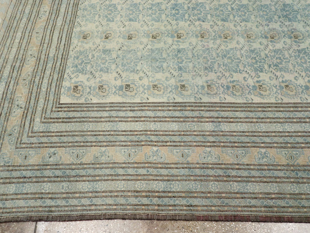 Antique Central Asian Turkoman Room Size Carpet, No.31738 - Gsblank
