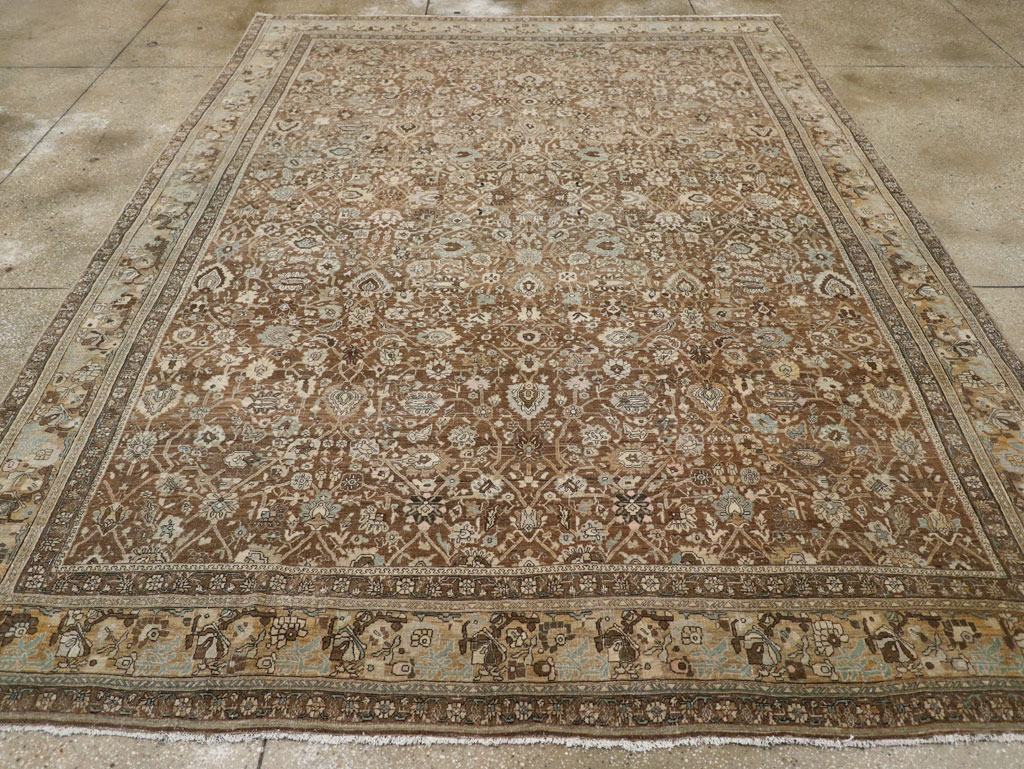 Antique Persian Bidjar Room Size Carpet, No.31740 - Gsblank