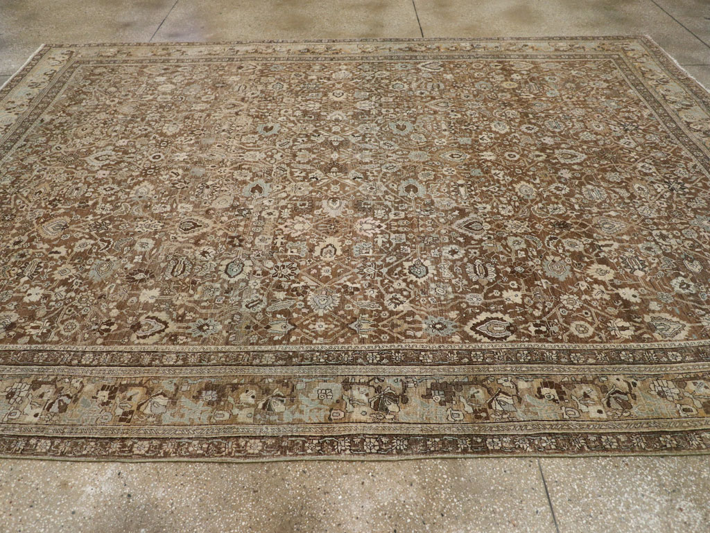 Antique Persian Bidjar Room Size Carpet, No.31740 - Gsblank