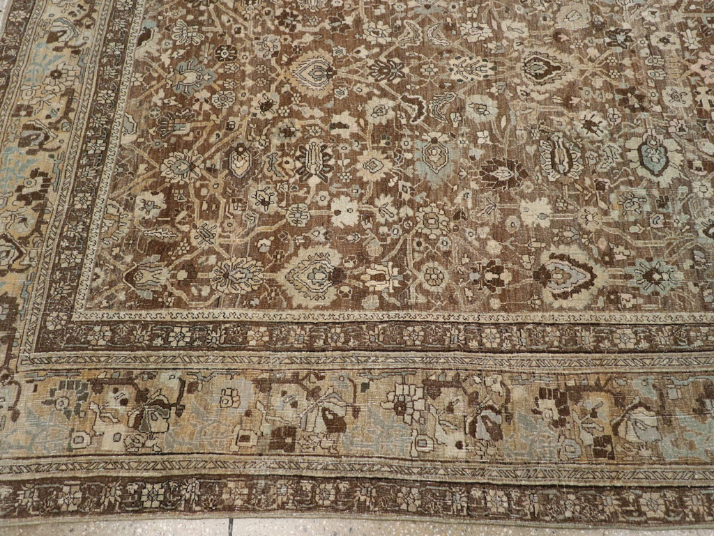 Antique Persian Bidjar Room Size Carpet, No.31740 - Gsblank