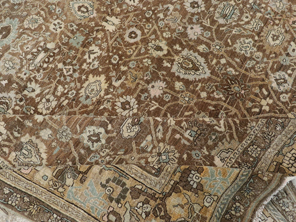 Antique Persian Bidjar Room Size Carpet, No.31740 - Gsblank