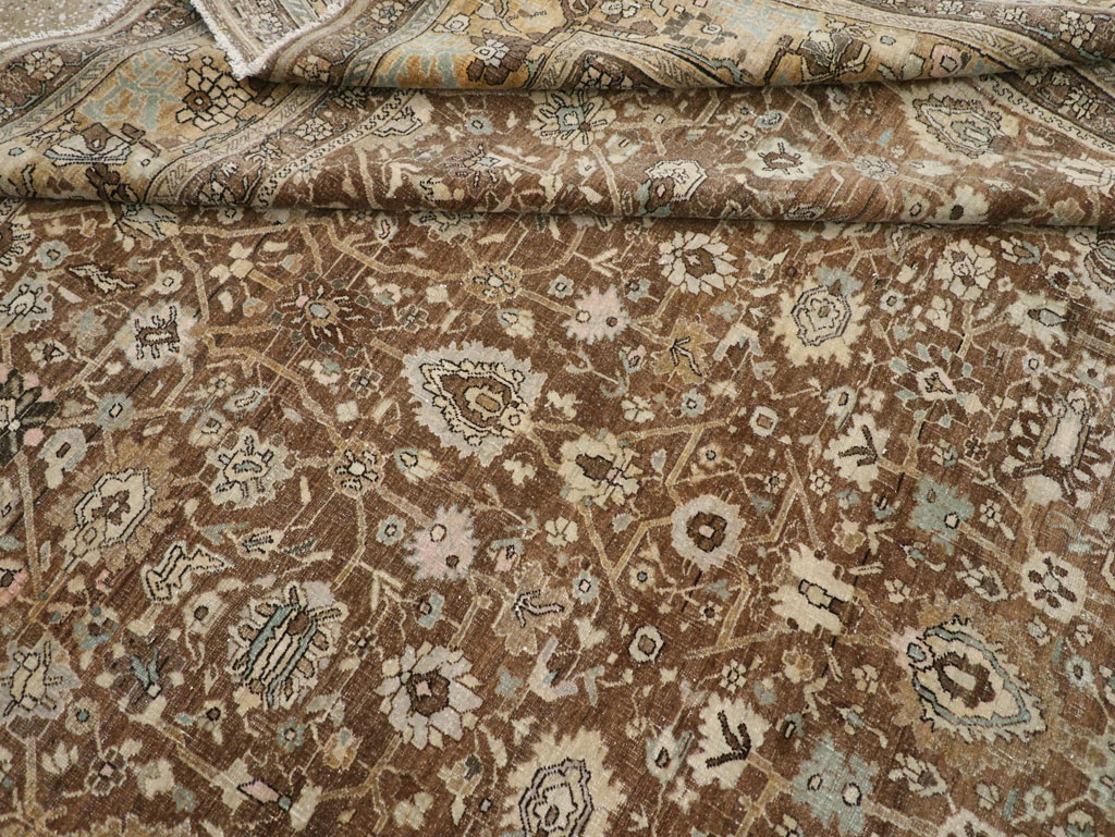 Antique Persian Bidjar Room Size Carpet, No.31740 - Gsblank