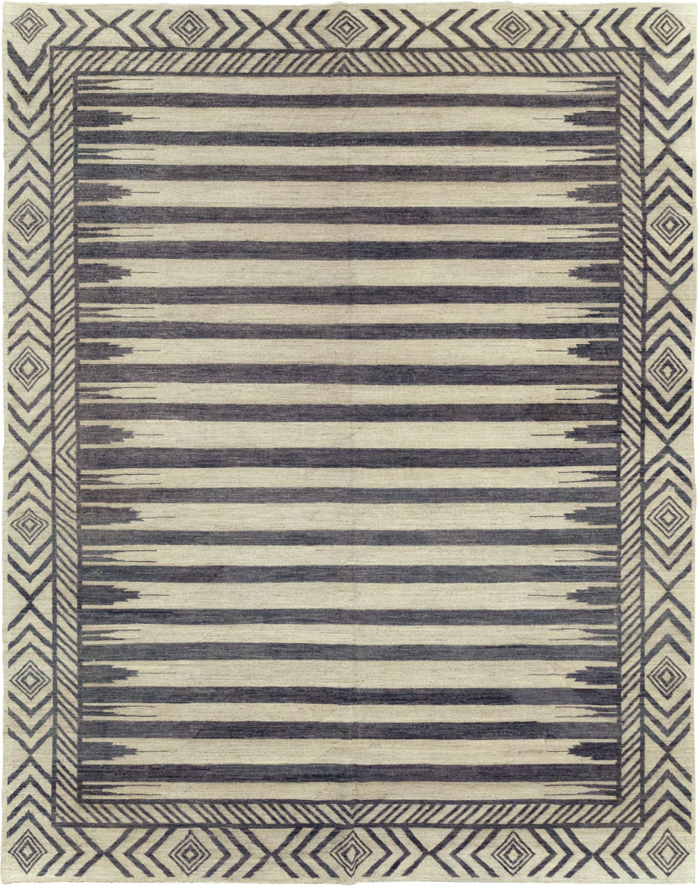 Modern East Turkestan Khotan Room Size Carpet, No.31758 - Gsblank
