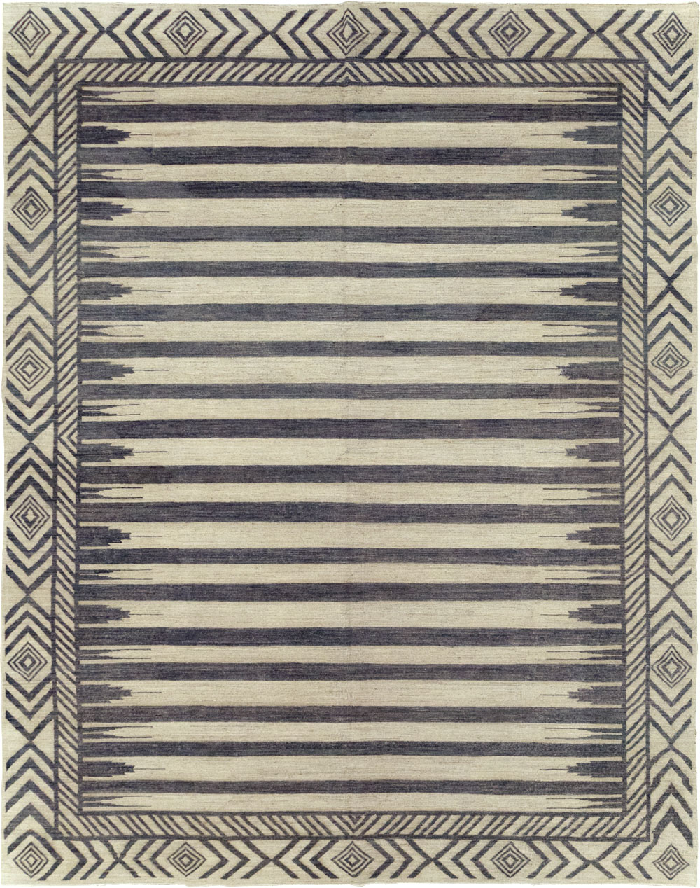 Modern East Turkestan Khotan Room Size Carpet, No.31758 - Gsblank